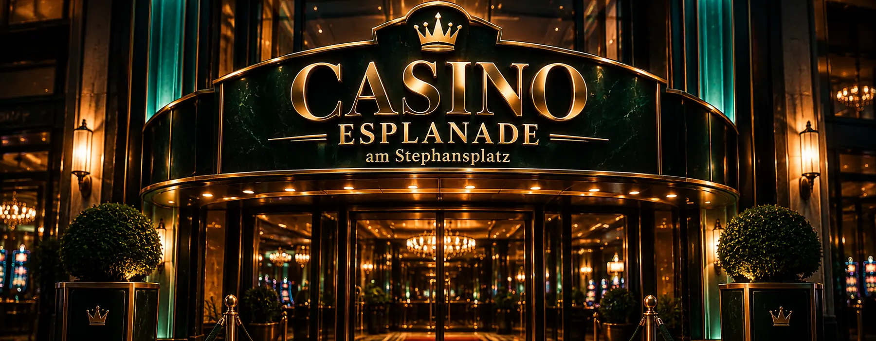Casino Esplanade der Spielbank Hamburg am Stephansplatz